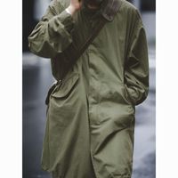 马登工装 美式复古M65战壕派克服鱼尾风衣男士外套