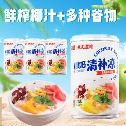 南国 x徐大漂亮265g清补凉海南特产开学夏日清凉椰奶椰子汁水饮料