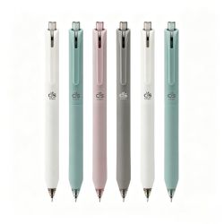 宝克 PC1922软握按动中性笔 黑色0.5mm×12支+赠20支笔芯