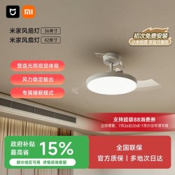 米家 9290041667 风扇灯 95W 白色 42英寸