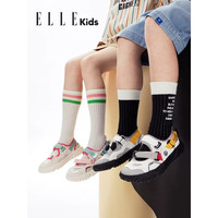 ELLE kids 童鞋 儿童运动凉鞋包头网鞋