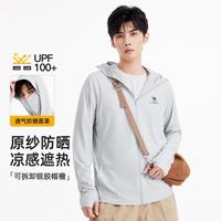 骆驼 男款面部防晒银胶遮阳凉感防晒服