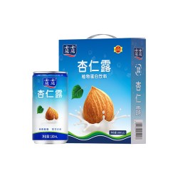 露露 经典原味杏仁露便携罐 180ml*12罐 植物蛋白奶
