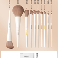 88VIP：欧亿姿 化妆刷套装眼影刷子散粉腮红动物毛软化妆师全套工具化妆刷