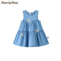 移动端：Paw in Paw PawinPaw卡通小熊童装春夏女宝宝纯棉连衣裙子夏季