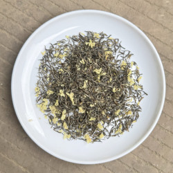 茶邸 四川飘雪茉莉花茶2026年新茶雅安蒙顶山浓香型花毛峰飘雪散装茶叶250g