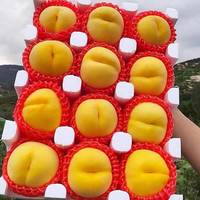 尹福记 特大果 山东蒙阴 黄金毛桃 2.5斤装 4-6个