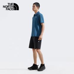 北面 8EY5/HDC 速干 深海蓝 2XL POLO衫