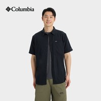 Columbia 2026春夏新款 哥伦比亚 男防紫外线UPF100速干衣防晒短袖衬衫