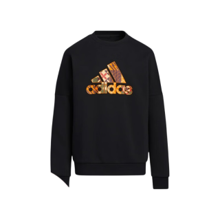 adidas HC27 圆领套头 运动卫衣 S码