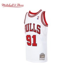 Mitchell&Ness 公牛队罗德曼97-98赛季NBA官方MN复刻91号球衣SW球迷版