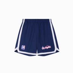 Mitchell&Ness 短裤All Star全明星时尚LA印花网眼运动短裤男MN