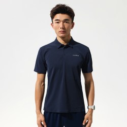 马孔多 男子跑步商务短袖POLO衫 UPF50+