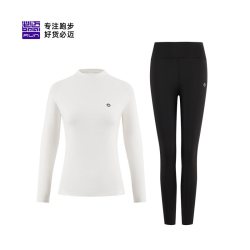 必迈 V2 男女款跑步长袖暖绒套装