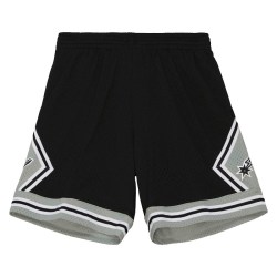 Mitchell&Ness MN马刺队77-78赛季球裤复古撞色透气轻便休闲运动短裤球迷版男NBA