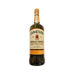 Jameson 三重奏 Triple Triple 爱尔兰威士忌 40%vol 1L 免税专属款