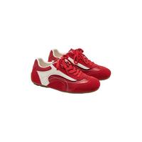 TOOMANYSHOES 左岸咖啡阿甘鞋 复古撞色德训鞋