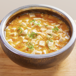 石锅蟹粉豆腐