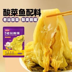 稻稻熊 四川老坛酸菜泡菜酸菜 400g