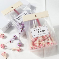 啵尼猪 网红棒棒糖果白桃礼盒 100g*3+30g*2