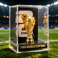 国际足球联合会 2026美加墨世界杯 官方正品3D大力神杯摆件手办纪念品