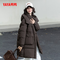 鸭鸭 女士时尚休闲百搭长款羽绒服 YE4B620022N