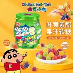 金稻谷 蜡笔小新叶黄素酯软糖 混合果汁味 80g