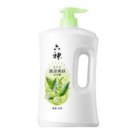 百亿补贴：六神 沐浴露清凉爽肤1.5kg绿茶甘草大容量家庭装官方正品
