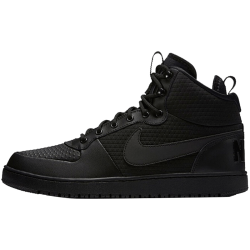 NIKE AA0547-002 BOROUGH MID高帮板鞋 黑色 40.5码