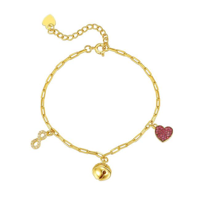 RG Ra 14k Yellow Gold Plated 黄金手链