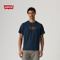Levi's 男士美式复古休闲针织印花短袖T恤