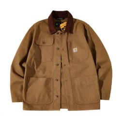 carhartt 男士美式复古长袖夹克 CAR-106675