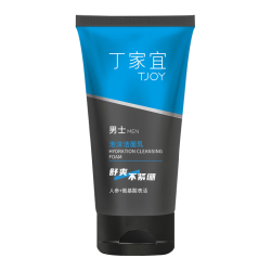 丁家宜 男士氨基酸泡沫洁面乳 120g