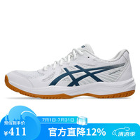 亚瑟士 羽毛乒乓球综合运动鞋UPCOURT 6男款 1071A104-100 45