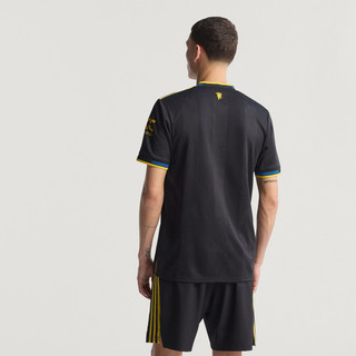 adidas 曼联球员版第二客场足球短袖球衣