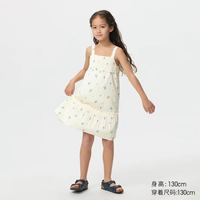优衣库 童装女童吊带连衣裙优衣库/裙子儿童连衣裙483340 486298 488786