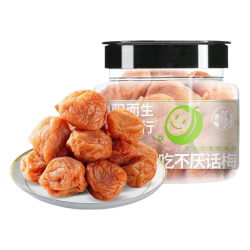 华味亨 168g吃不厌话梅/罐 休闲零食品话梅肉 蜜饯果脯话梅干小吃 168g吃不厌话梅*1罐