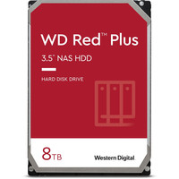 西部数据 8TB NAS机械硬盘 Red Plus 西数红盘 5640转 256MB