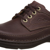 【破价】Clarks Nature Three 男士 德比鞋,红褐色,41