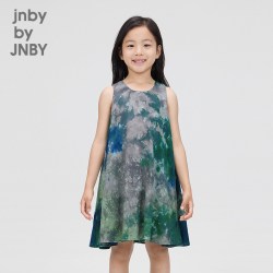 jnby by JNBY 休闲无袖连衣裙舒适可爱日常甜美秋女童jnbybyjnby