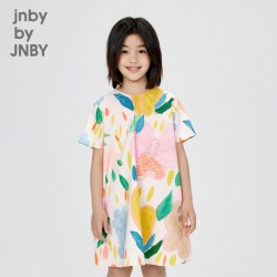 jnby by JNBY 短袖A型连衣裙舒适可爱折扣女童jnbybyjnby