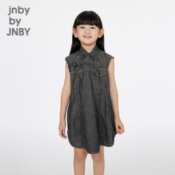 jnby by JNBY 牛仔无袖连衣裙日常甜美25夏女童jnbybyjnby