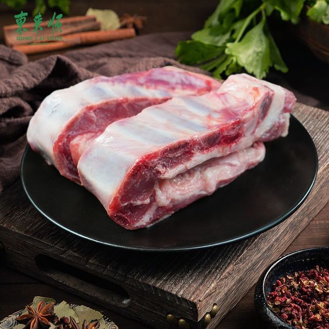 东来顺 清真内蒙原切羔羊肋排条 羊肉