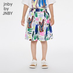 jnby by JNBY 短裤纯棉时尚印花随机直筒夏男童儿童jnbybyjnby