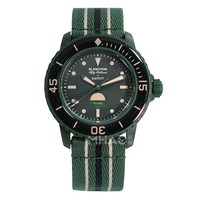 swatch Originals原创系列 中性机械表 SO35G100 绿盘