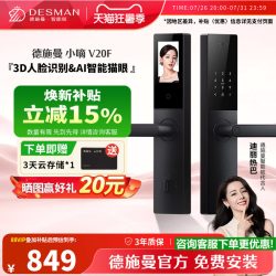 德施曼 智能门锁V20F