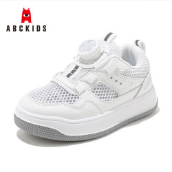 ABCKIDS 儿童镂空休闲运动鞋 白银