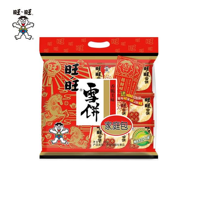 临期品：旺旺 膨化零食 点心小吃 雪饼400g