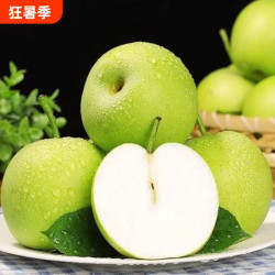 新鲜发货安徽砀山青皮秘梨酥脆多汁翠冠梨皇冠梨皮薄无渣