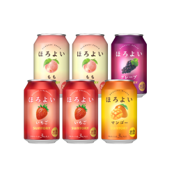 HOROYOI 气泡预调鸡尾酒 330ml*6罐 3度